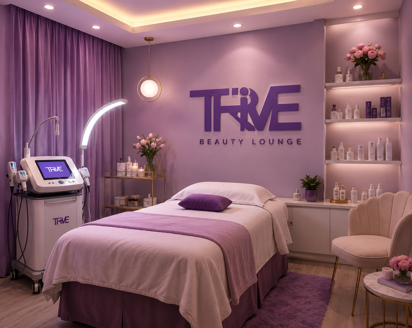 Trive Beauty Lounge treatment room